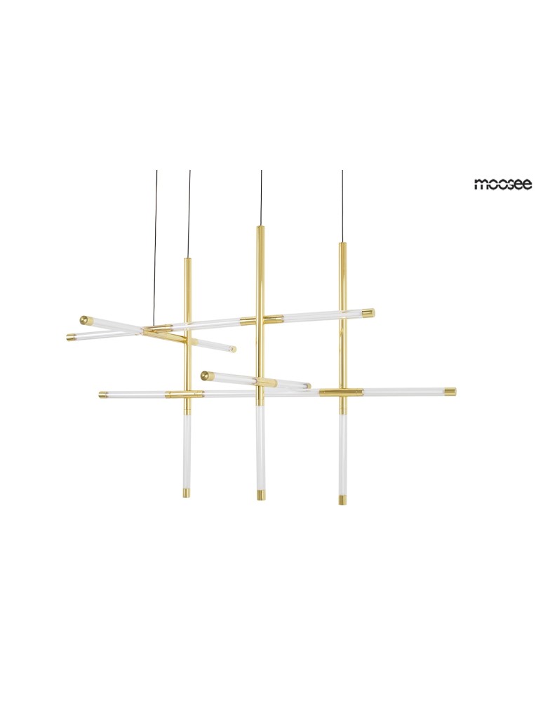 Designer pendant lamps - MOOSEE MIKADO S gold pendant lamp (MSE1501100487) - product kolory-swiatla.pl 1