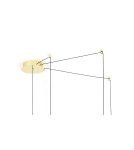 Designer pendant lamps - MOOSEE MIKADO S gold pendant lamp (MSE1501100487) - product 6