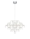 Markslojd EFESOS Chandelier 80cm Steel/Clear 108870