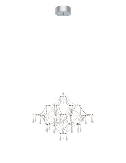 Markslojd EFESOS Chandelier 60cm Steel/Clear 108869