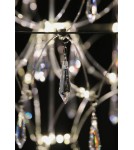 Designer pendant lamps - Markslojd EFESOS Chandelier 60cm Steel/Clear 108869 - product 3
