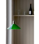 Single pendant lamps - Markslojd VELA Hanging 1L Antique Brass/Green 108868 - product 2