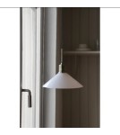 Single pendant lamps - Markslojd VELA Pendant 1L Antique Brass/ Glossy White 108867 - product 3