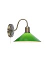 Markslojd VELA Wall Mounted 1L Antique Brass/Green 108866
