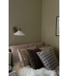 Cantilever wall lamps - Markslojd VELA Wall Mounted 1L Antique Brass/ Glossy White 108865 - product 2