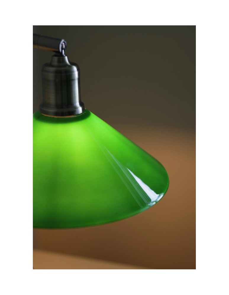 Desk lamps - Markslojd VELA Table 1L Antique Brass/Green 108864 - product kolory-swiatla.pl 4