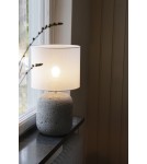 Table lamps with lampshade - Markslojd MONTAGNA Table 1L 45cm Grey/Ecru 108862 - product 2