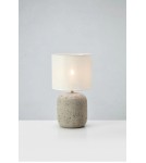 Table lamps with lampshade - Markslojd MONTAGNA Table 1L 45cm Grey/Ecru 108862 - product 3