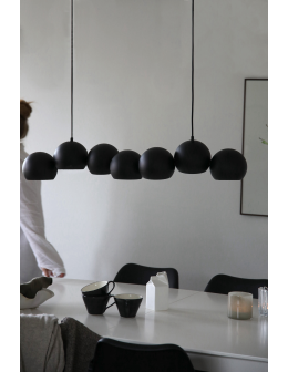 Markslojd CUPOLO Wisząca 7L Czarny Piaskowy 108860 - produkt 2