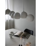 Pendant lamps over the island - Markslojd CUPOLO Hanging 7L White Sand 108859 - product 4
