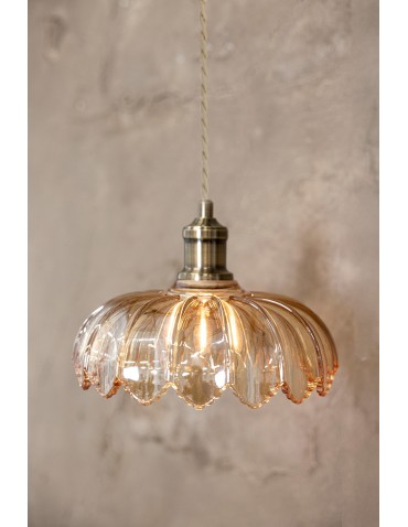 Markslojd KURAGE Pendant 1L Antique Brass/Amber 108858 - product 2