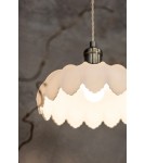 Single pendant lamps - Markslojd KURAGE Pendant 1L Antique Brass/White 108857 - product 3