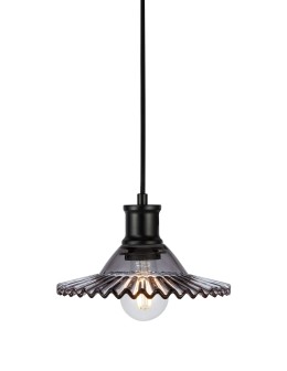 Markslojd NOVIA Pendant 1L Black/Smoky 108854