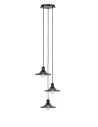 Markslojd NOVIA Pendant 3L Black/Smoky 108853