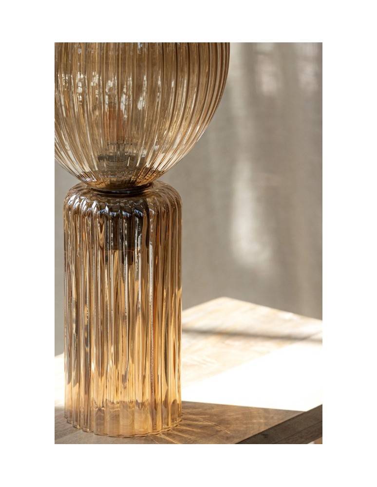 Scandinavian style table lamps - Markslojd TOULIPA Table 1L Amber 108851 - product kolory-swiatla.pl 4