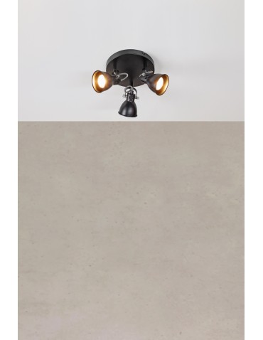 Markslojd MION Ceiling 3L Czarny Mat 108847 - produkt 2