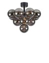 Markslojd MERLOT Ceiling Light 13L Black Matte/Smoky 108845