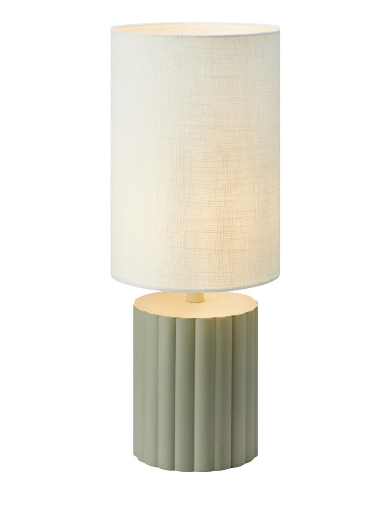 Scandinavian style table lamps - Markslojd CAN Table 1L White/Grey 108831 - product kolory-swiatla.pl 1