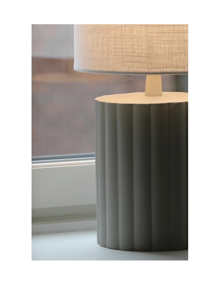 Scandinavian style table lamps - Markslojd CAN Table 1L White/Grey 108831 - product kolory-swiatla.pl 3
