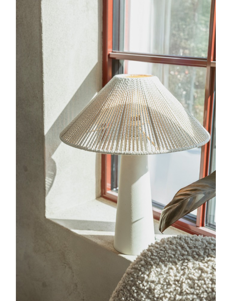 Scandinavian style table lamps - Markslojd FAVORO Table 1L Beige 108828 - product kolory-swiatla.pl 2
