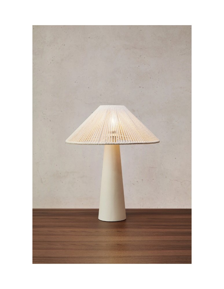 Scandinavian style table lamps - Markslojd FAVORO Table 1L Beige 108828 - product kolory-swiatla.pl 4