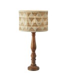 Retro table lamps - Markslojd ANO Table 1L 62.5cm Beige/Nougat/Brown 108827 - product 1