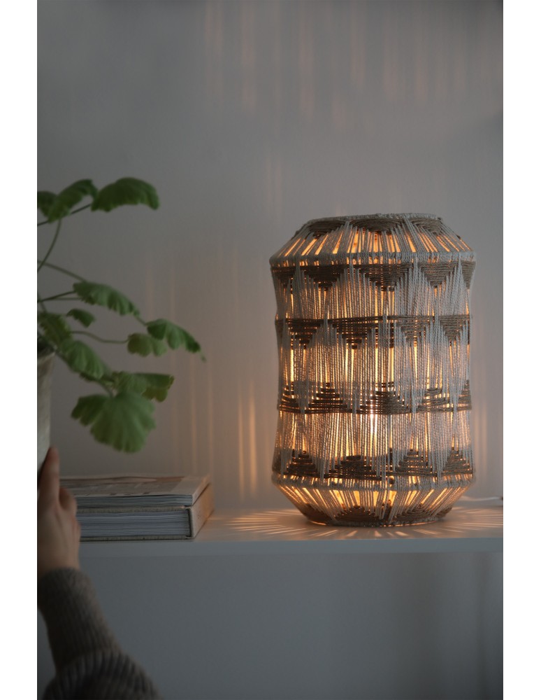 Boho table lamps - Markslojd ANO Table 1L Beige/Nougat 108825 - product kolory-swiatla.pl 2