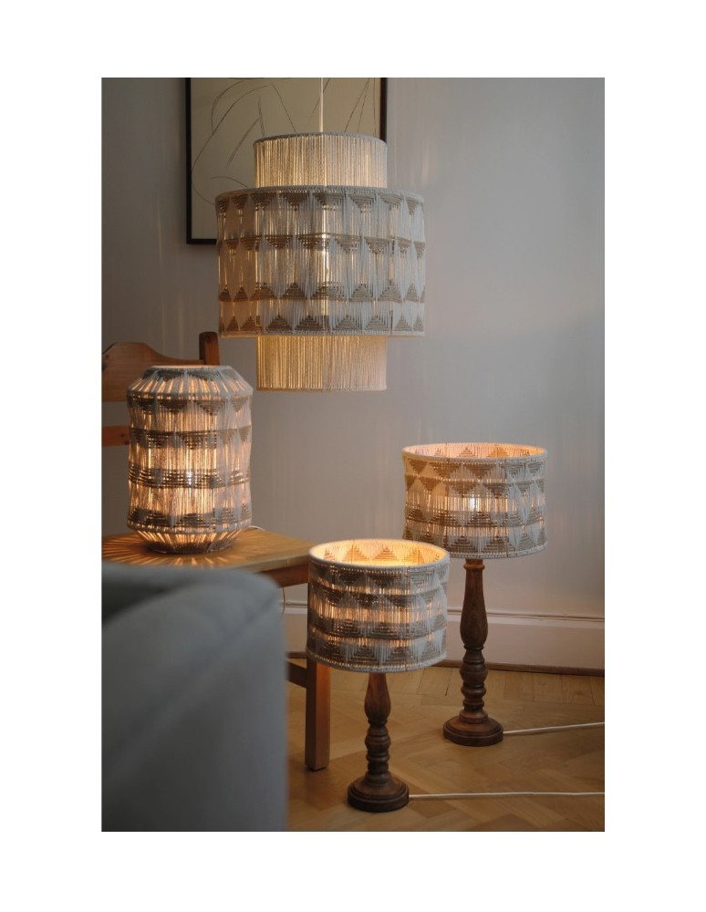 Boho table lamps - Markslojd ANO Table 1L Beige/Nougat 108825 - product kolory-swiatla.pl 3