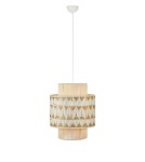 Boho pendant lamps - Markslojd ANO Hanging 1L Beige/Nougat 108824 - product 1