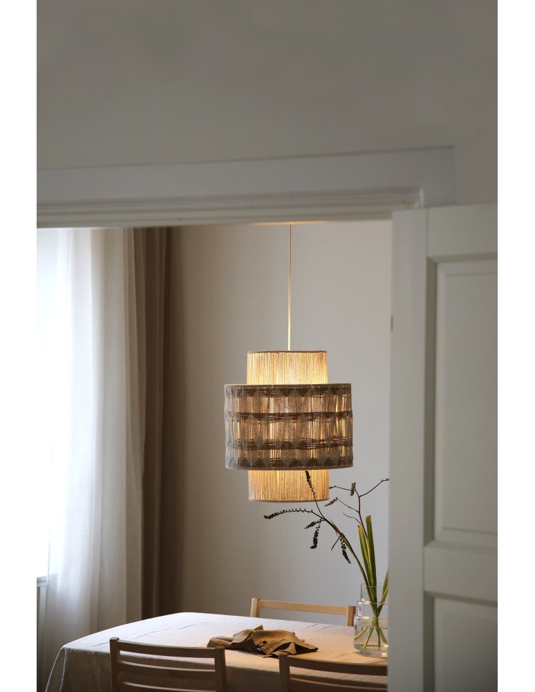 Boho pendant lamps - Markslojd ANO Hanging 1L Beige/Nougat 108824 - product kolory-swiatla.pl 2