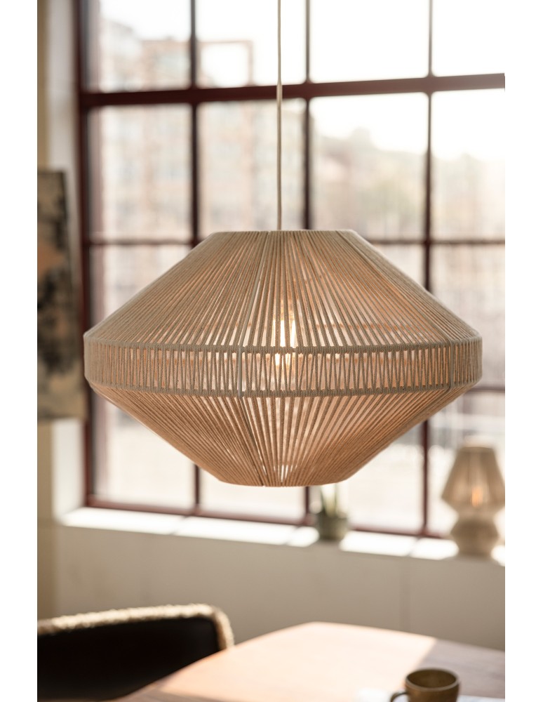 Boho pendant lamps - Markslojd RAZZO Hanging 1L Beige 108823 - product kolory-swiatla.pl 2
