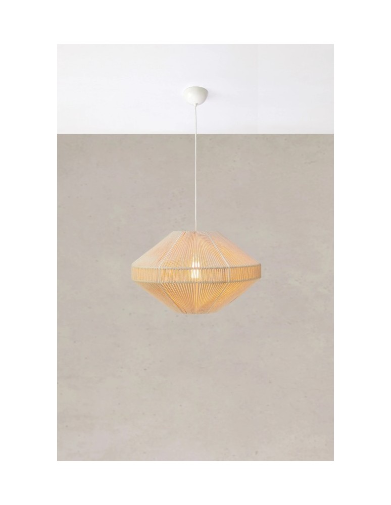 Boho pendant lamps - Markslojd RAZZO Hanging 1L Beige 108823 - product kolory-swiatla.pl 5