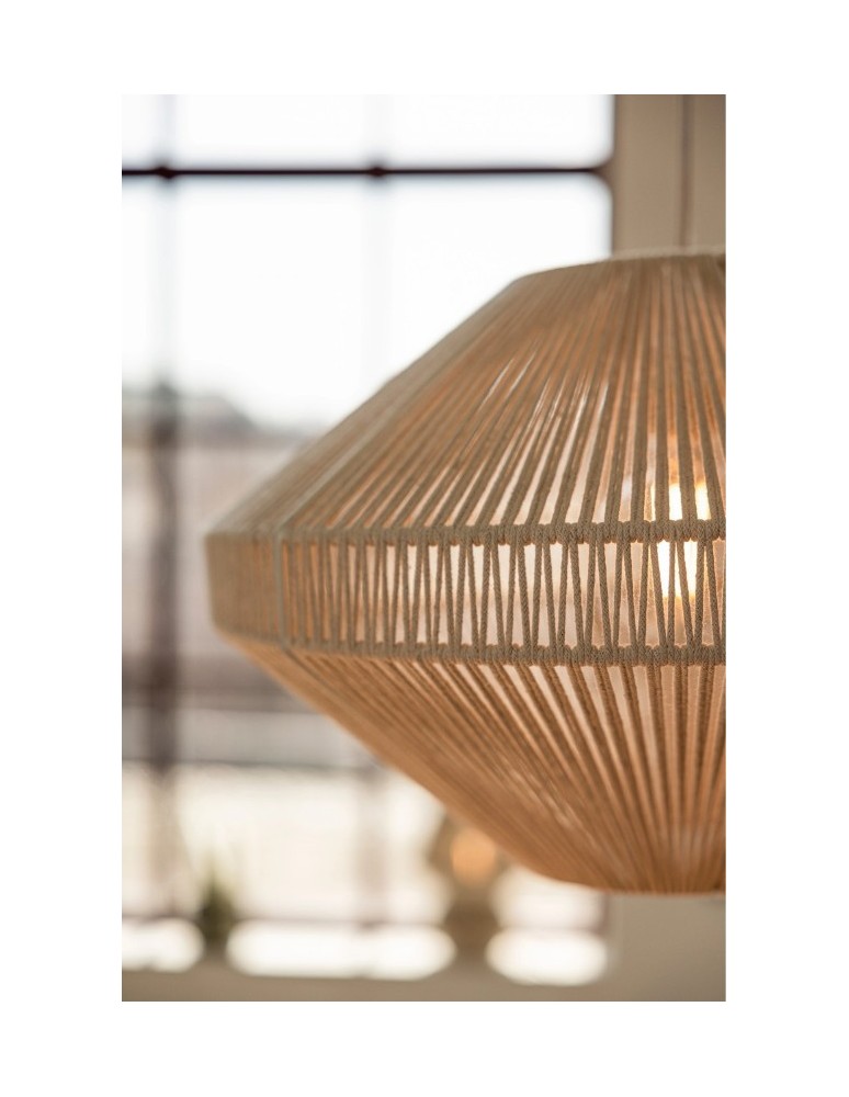 Boho pendant lamps - Markslojd RAZZO Hanging 1L Beige 108823 - product kolory-swiatla.pl 4