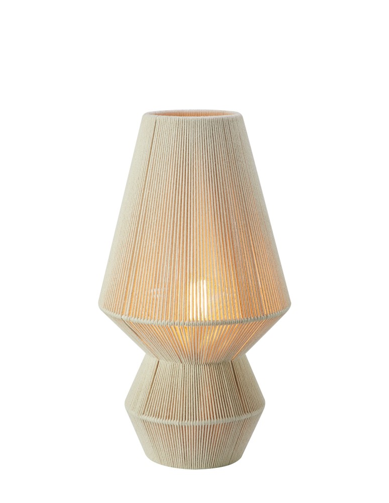 Boho table lamps - Markslojd RAZZO Table 1L 54cm Beige 108822 - product kolory-swiatla.pl 1