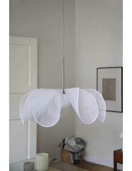 Markslojd STYRKA Wisząca 1L 75cm Nikiel Satynowy/Biały  108818 - produkt 2