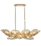 Brass chandeliers - CosmoLight WELLINGTON pendant lamp P14357BR Brass  - product 1