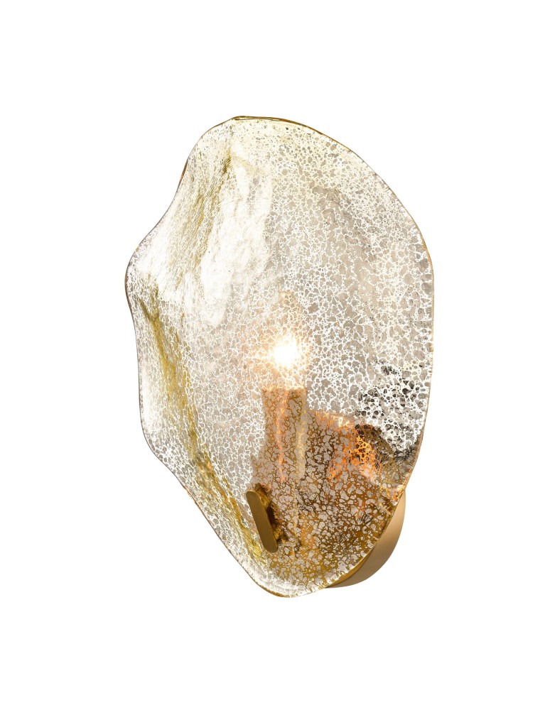 Wall lamps in brass - CosmoLight Wall lamp WELLINGTON W01371BR Brass  - product kolory-swiatla.pl 1