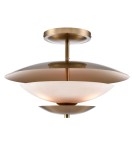 Ceiling lamps in brass - CosmoLight Plafond DRAYTON C03388BR Brass  - product 1