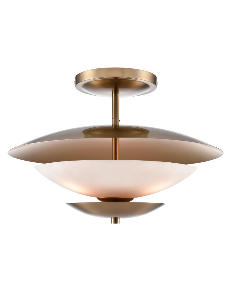 Ceiling lamps in brass - CosmoLight Plafond DRAYTON C03388BR Brass  - product kolory-swiatla.pl 1