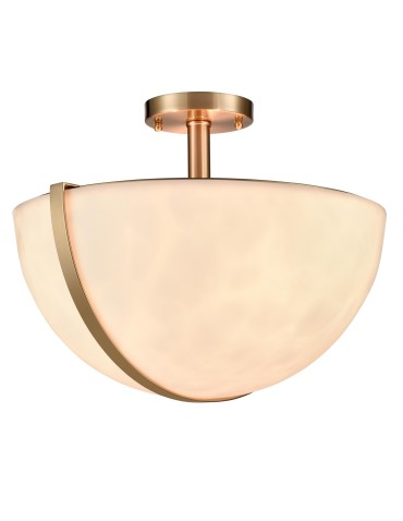 CosmoLight Plafond DRAYTON C03395BR Brass