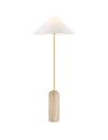 CosmoLight LOXLEY standing lamp F01463BR-WH Brass 