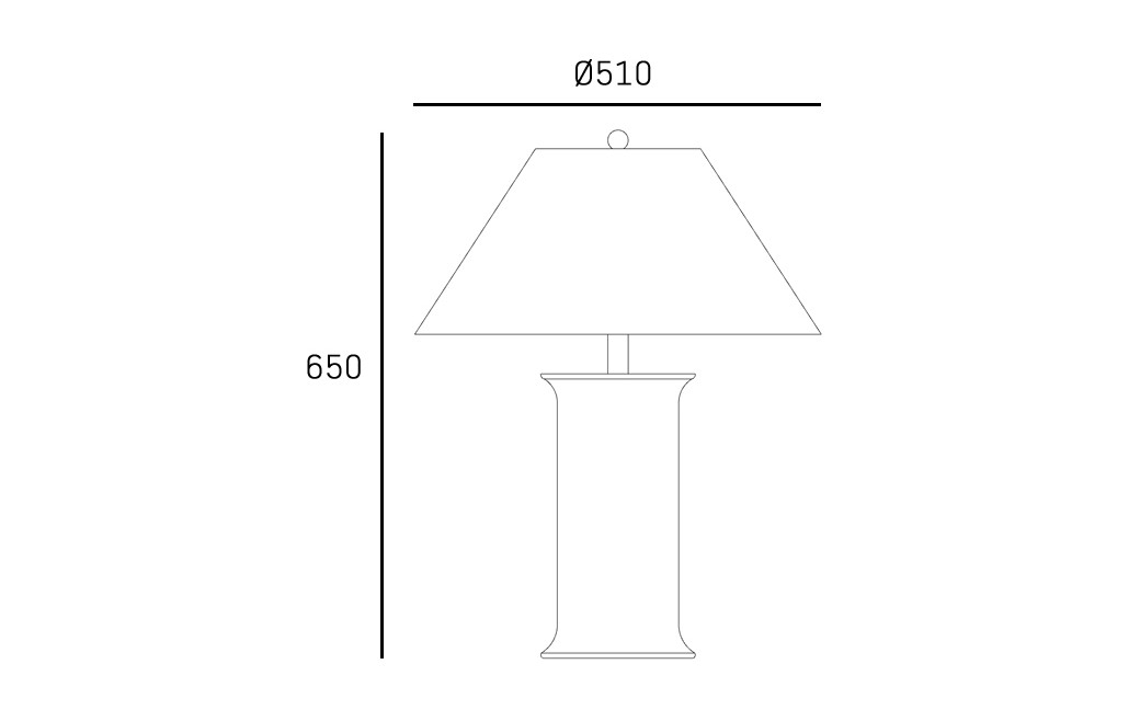 CosmoLight Lampa stołowa MONROE T01869BR-WH
