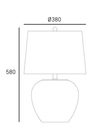 CosmoLight Lampa stołowa ROSETTE T01876BK-WH - produkt 2