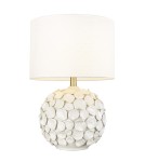 Classic table lamps - CosmoLight KOTOR Table Lamp T01030BR-WH White, Brass  - product 1