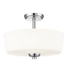 Classic ceiling lamps - CosmoLight Plafond ASPEN C03347CH Silver.  - product 1