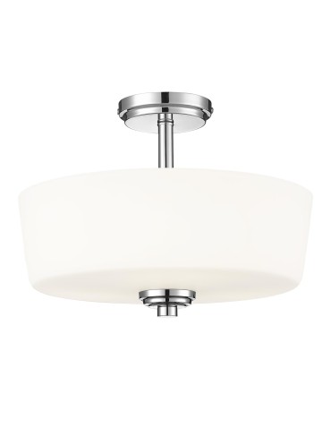 CosmoLight Plafond ASPEN C03347CH Silver. 