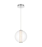 Quintiesse Lampa wisząca Atomo - 1 źródło światła - Polerowany chrom QN-ATOMO-1P-PC