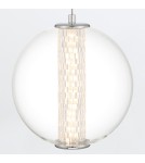 Quintiesse Lampa wisząca Atomo - 1 źródło światła - Polerowany chrom QN-ATOMO-1P-PC