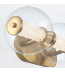 Bathroom wall lamps - Quintiesse Atomo wall lamp - 3 light sources - Brushed gold IP44 Elstead Lighting QN-ATOMO-3W-BG - product 4
