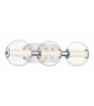 Bathroom wall lamps - Quintiesse Atomo wall lamp - 3 light sources - Polished chrome IP44 Elstead Lighting QN-ATOMO-3W-PC - product 1